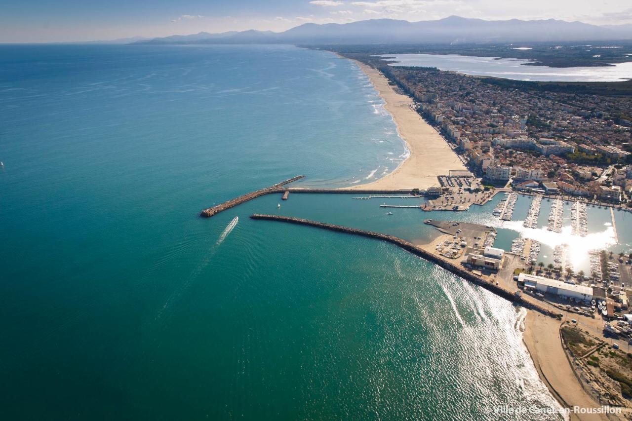 "Mer" Sejour Detente Tout Confort, Magnifique Vue Sur La Mer Canet Exterior foto