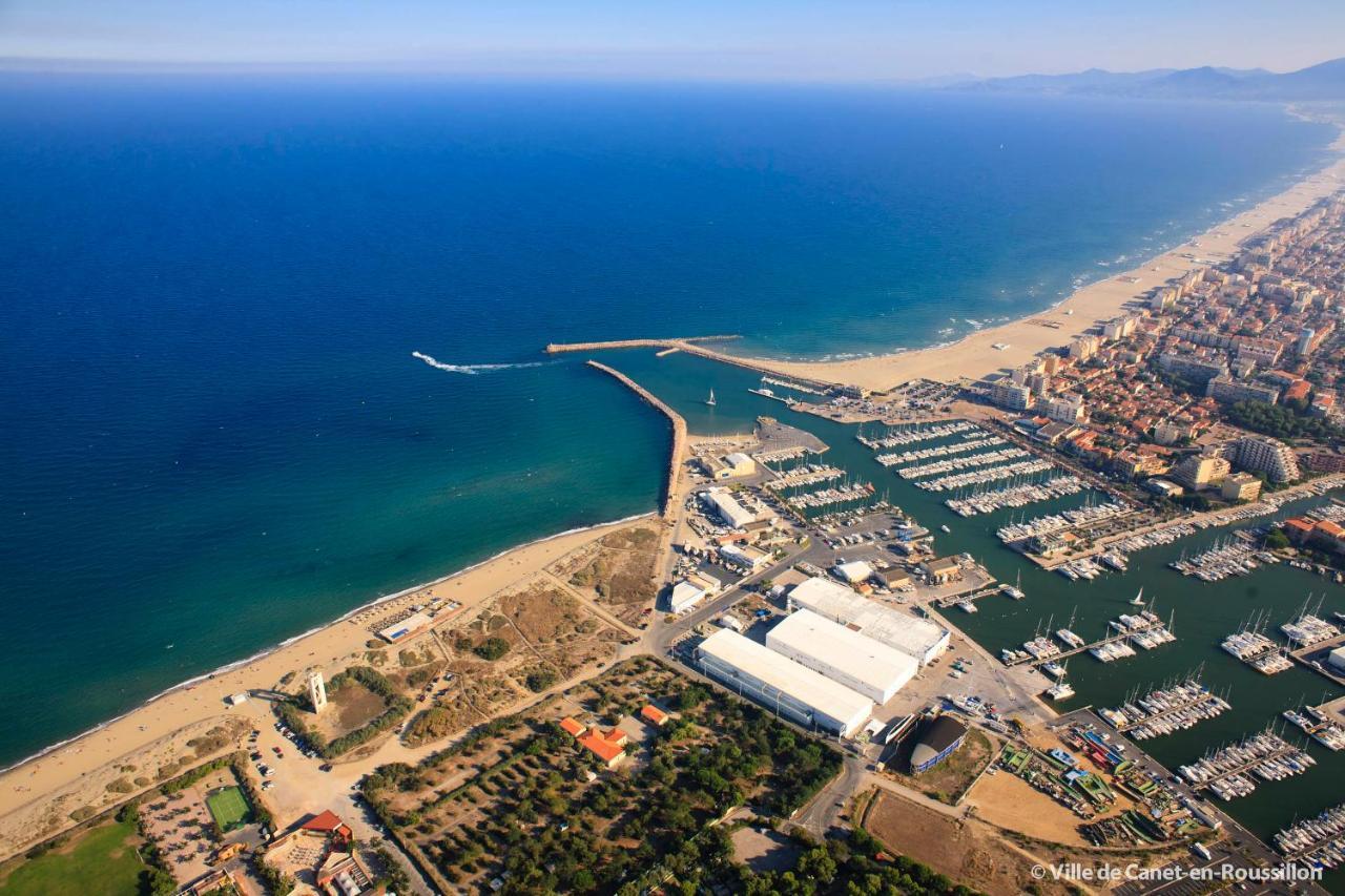 "Mer" Sejour Detente Tout Confort, Magnifique Vue Sur La Mer Canet Exterior foto